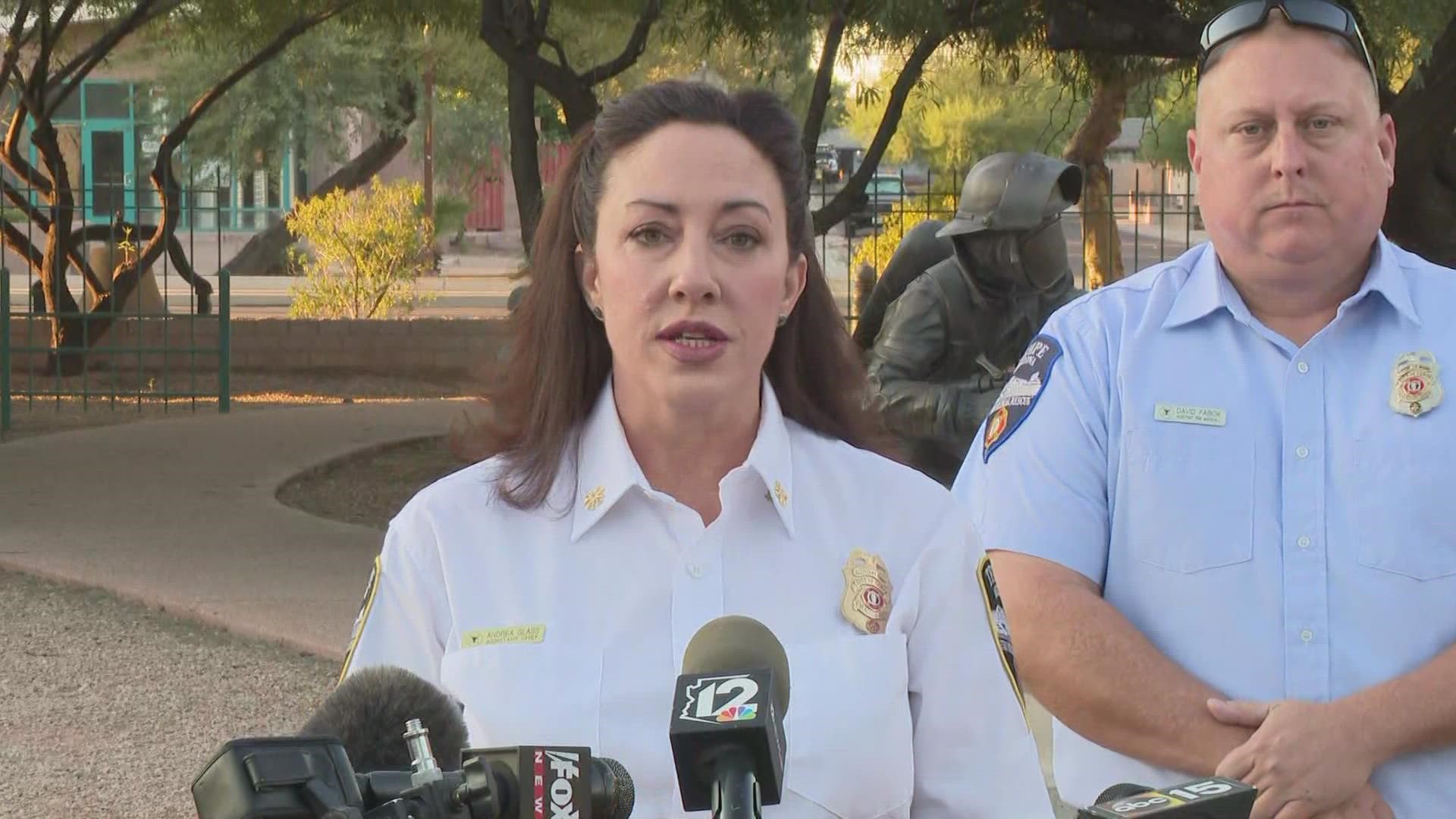 A house fire in Tempe where two bodies were found has been ruled 'not accidental,' officials said. Authorities also added that evidence of accelerants was found.