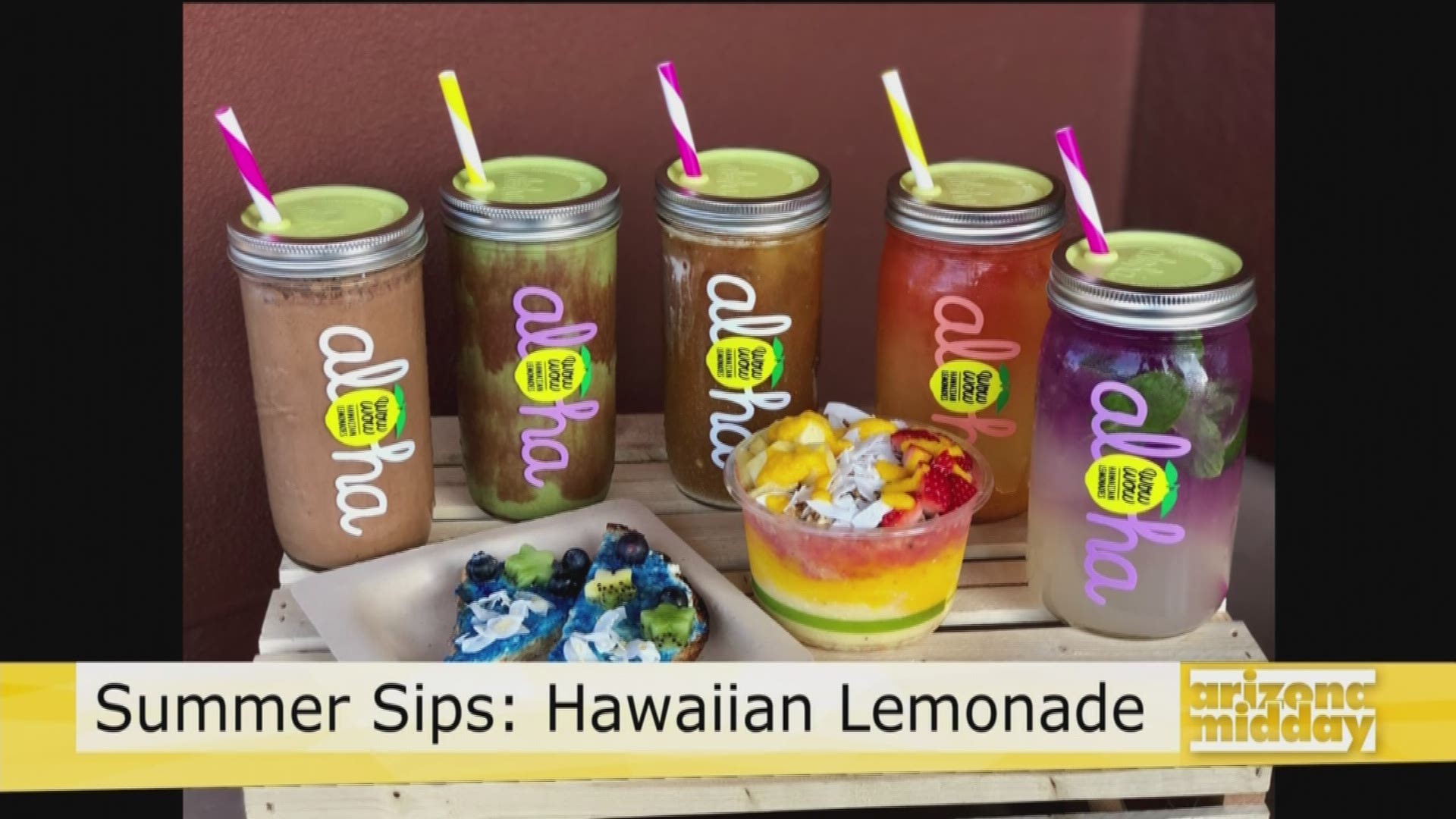Beth Glaeser, owner of Wow Wow Lemonade Scottsdale shows us new seasonal summer treats