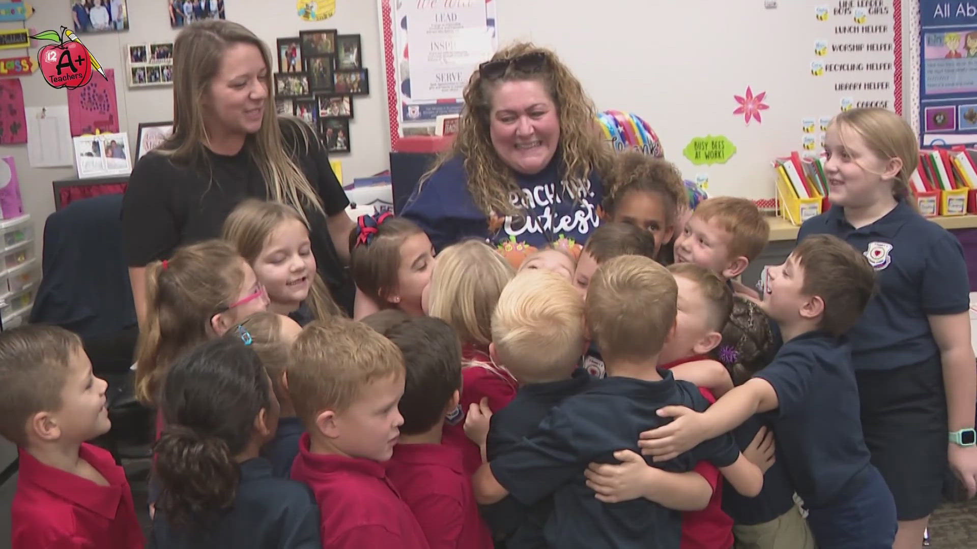 The 12News A+ Teacher series continues with a Litchfield Park kindergarten teacher who has taught multiple generations of students.