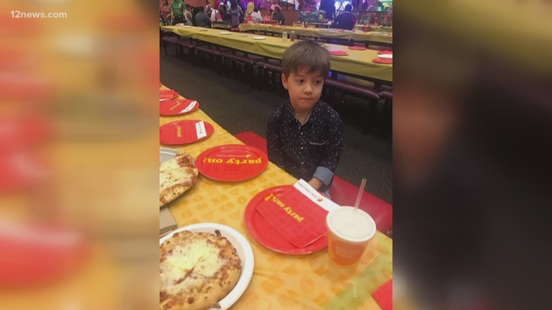 Teddy is a Tucson boy whose friends didn't show up to his sixth birthday party. His upset mother posted pictures of him on Facebook looking upset, and the post went viral.