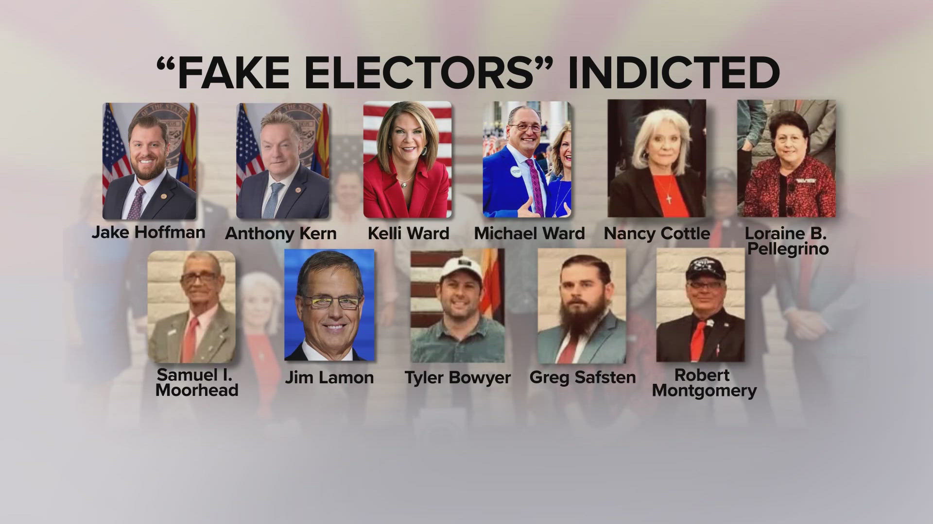 Arizona's "fake electors" were charged with conspiracy, forgery and fraudulent schemes. Here's why they were indicted.
