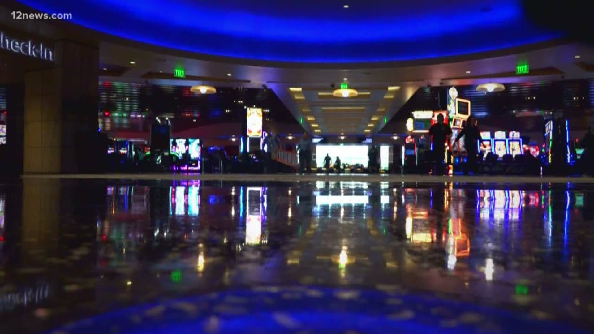 A nasty monsoon storm caused Talking Stick Resort and Casino to close for a month and a half. We get a preview of the casino and resort before it is set to reopen.