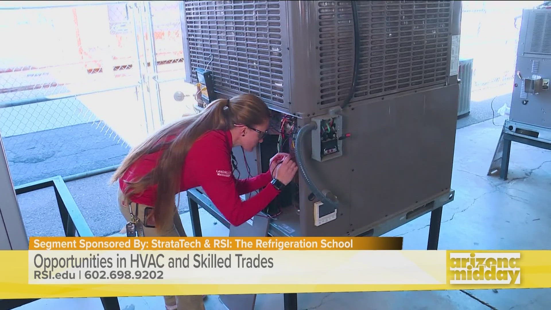 We headed out to the RSI: The Refrigeration School to get the lowdown on training for an HVAC career and the opportunities available.