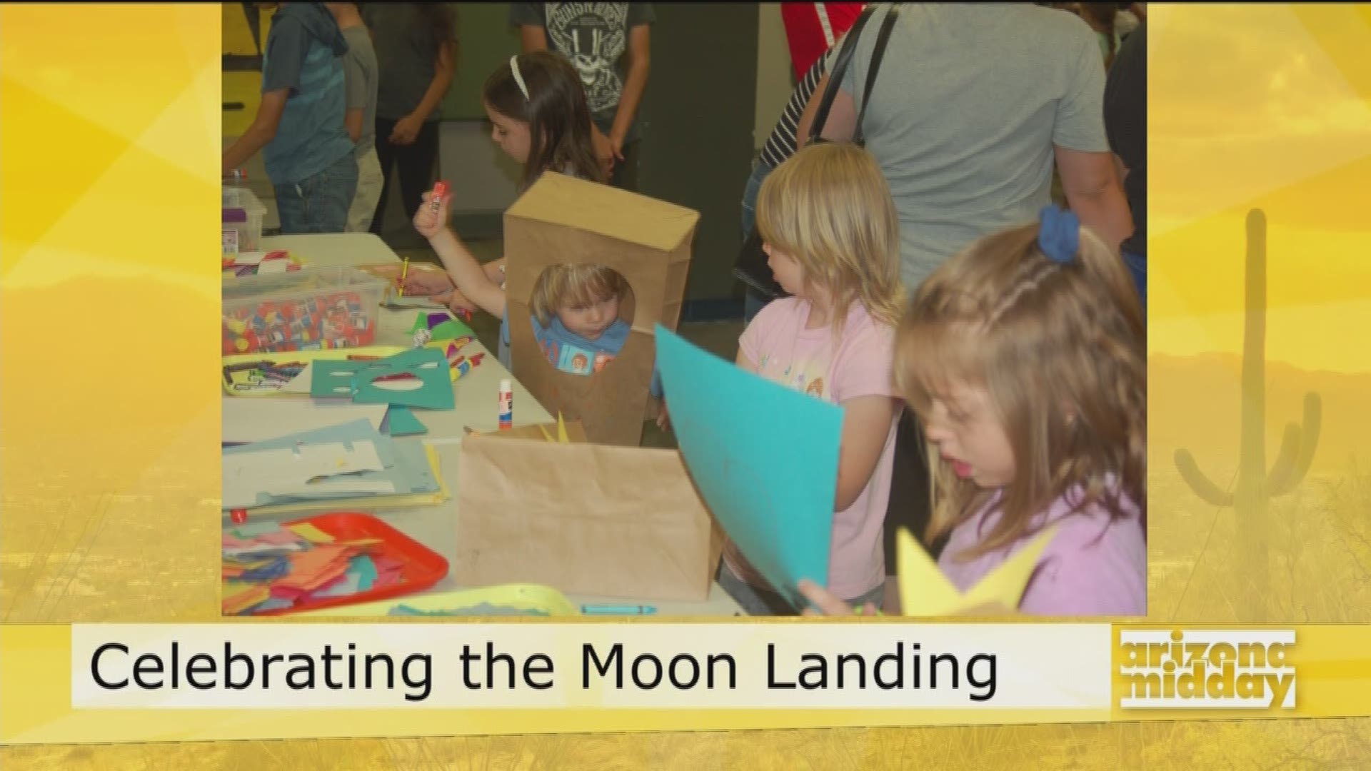 Linde Furman from the Mesa Public Library shows her summer reading picks, space crafting and how you can even rent a telescope