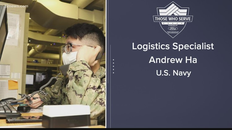 Those Who Serve: Logistics Specialist Andrew Ha