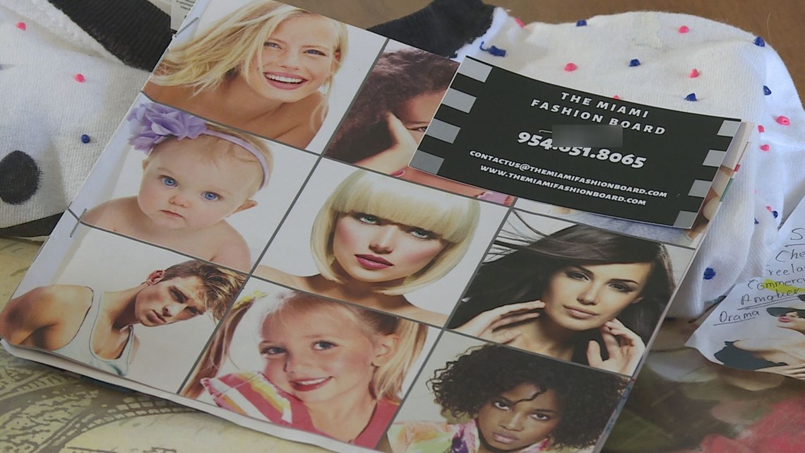 They thought they were competing for modeling jobs, until the stage disappeared from the mall