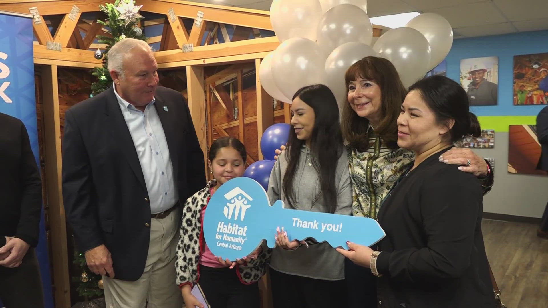 A Valley mother was approved for a home through Habitat for Humanity ahead of the Holiday Season.