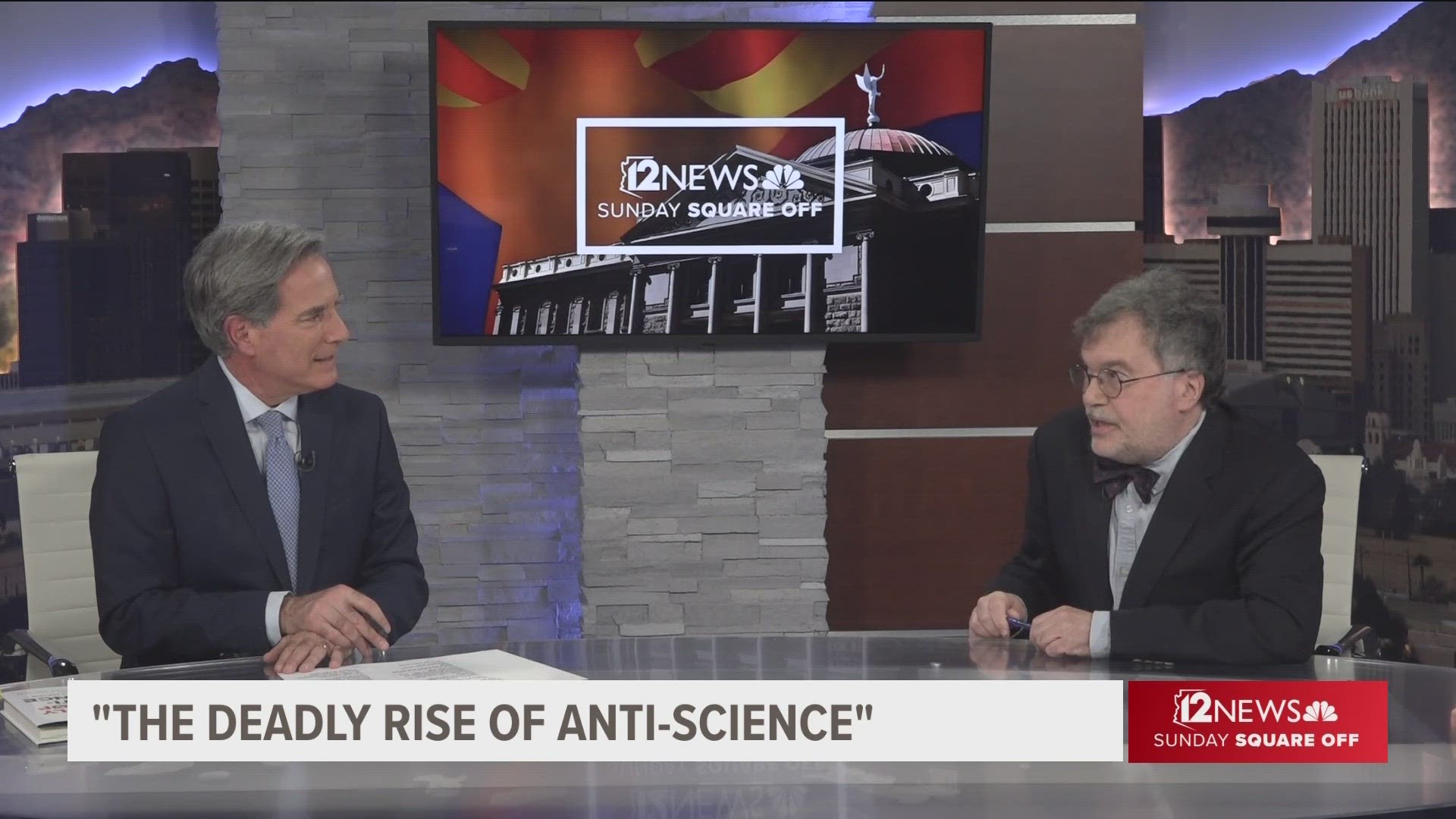 Dr. Peter Hotez joins Brahm Resnik on "Sunday Square Off" to discuss his new book, "The Deadly Rise of Anti-Science: A Scientist's Warning."