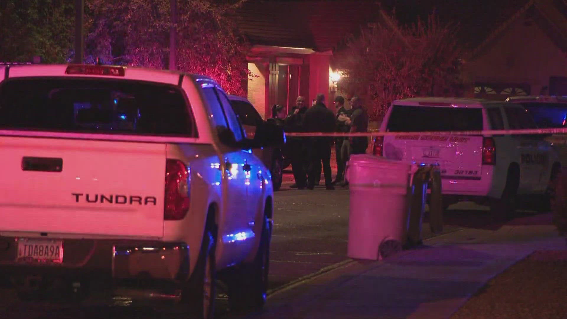 Buckeye police said the shooting happened Sunday evening near Baseline and Miller roads.