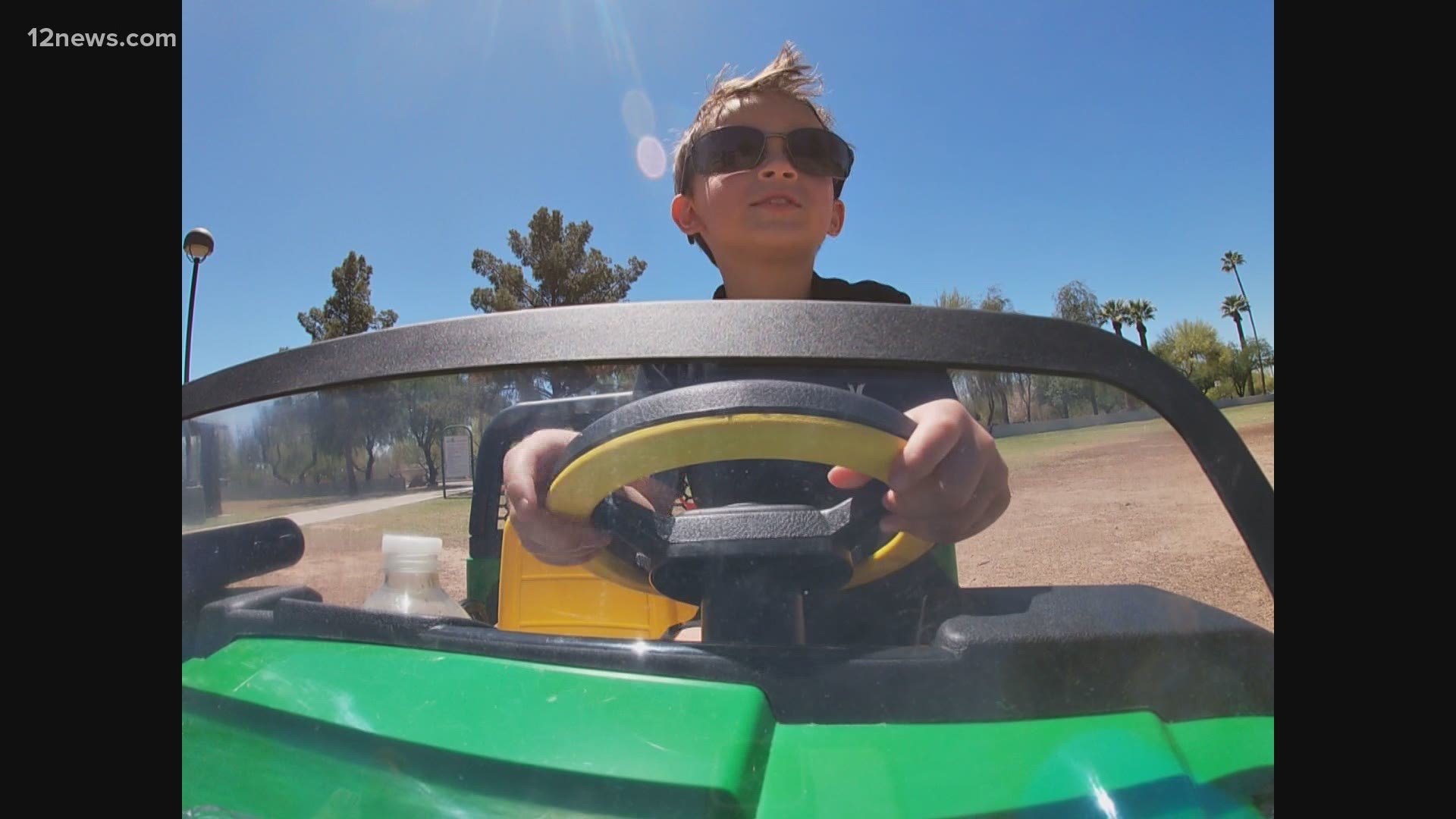A 4-year-old boy who had his tractor toy stolen got a huge surprise from Tempe police. Officers gifted the boy a replacement toy that had a lot of sentimental value.