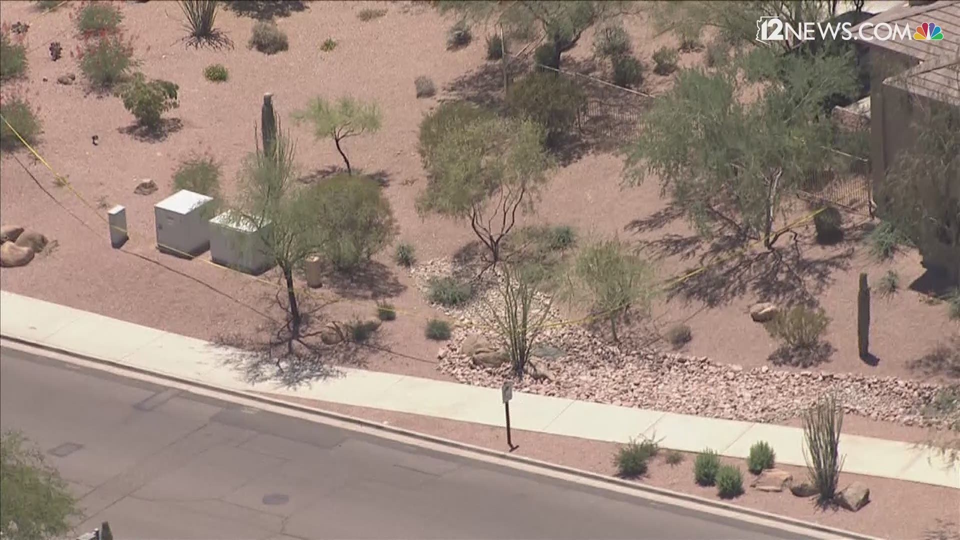 A shooting occurred in Fountain Hills near Shea and Palisades