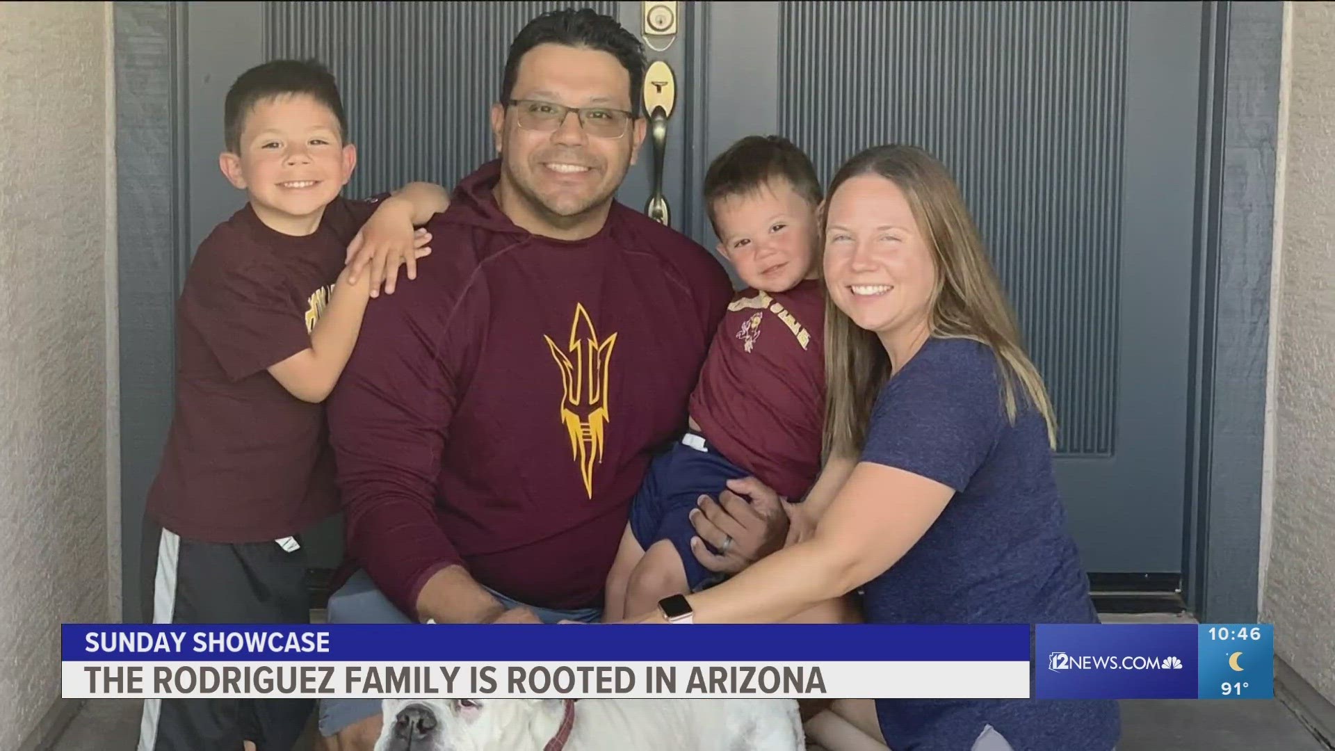 Robert Rodriguez, the outside linebacker coach for the Arizona Cardinals, talks to 12Sports about settling down in the Valley.