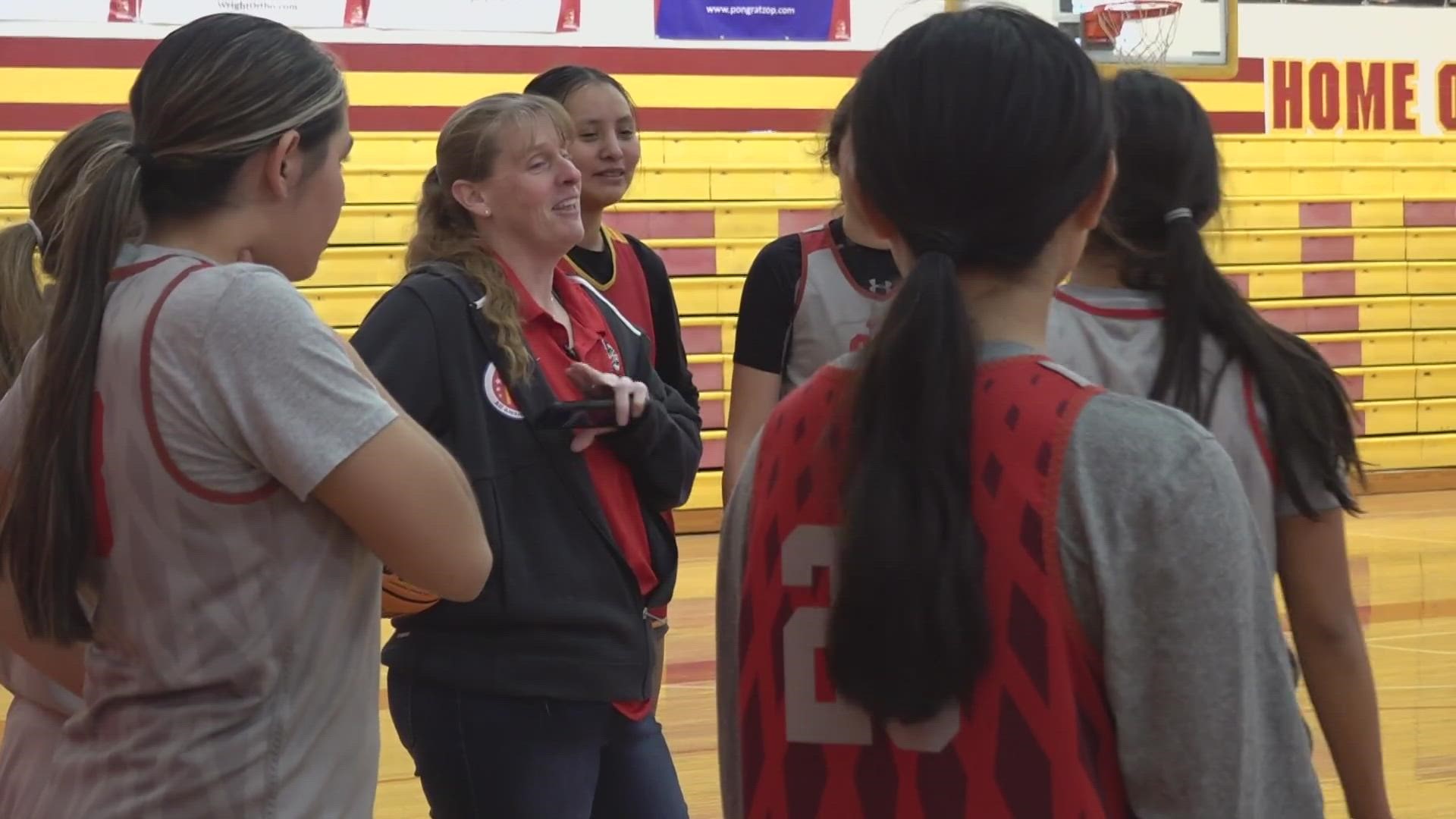 The Sentinels have won a dozen state championships under head coach Karen Self, who was recently inducted into the Arizona Sports Hall of Fame.