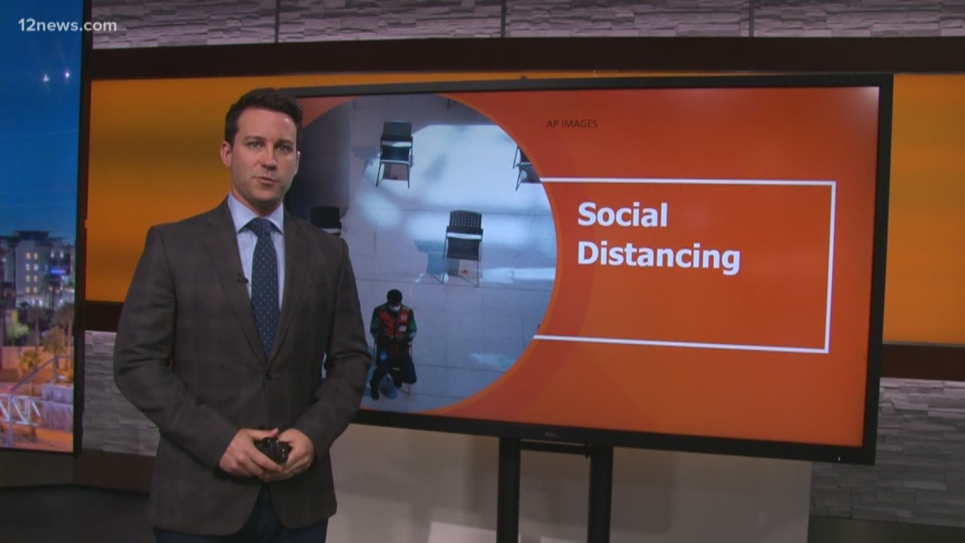 What are your tips to social distancing? Team 12's Ryan Cody has the latest.