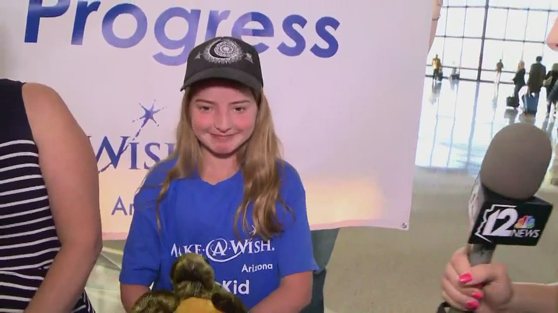 One Make A Wish kid is headed to Houston to take care of the sea turtles.