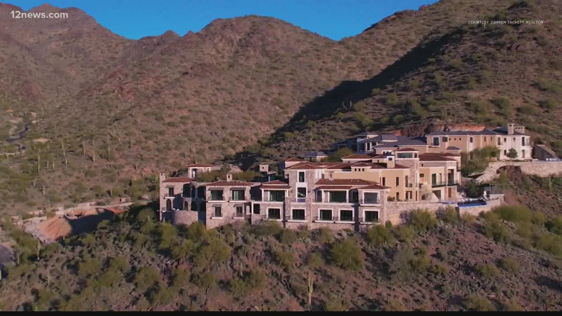 One home in Scottsdale could break Arizona's record for the most expensive home ever sold in the state. The asking price? $29.5 million!