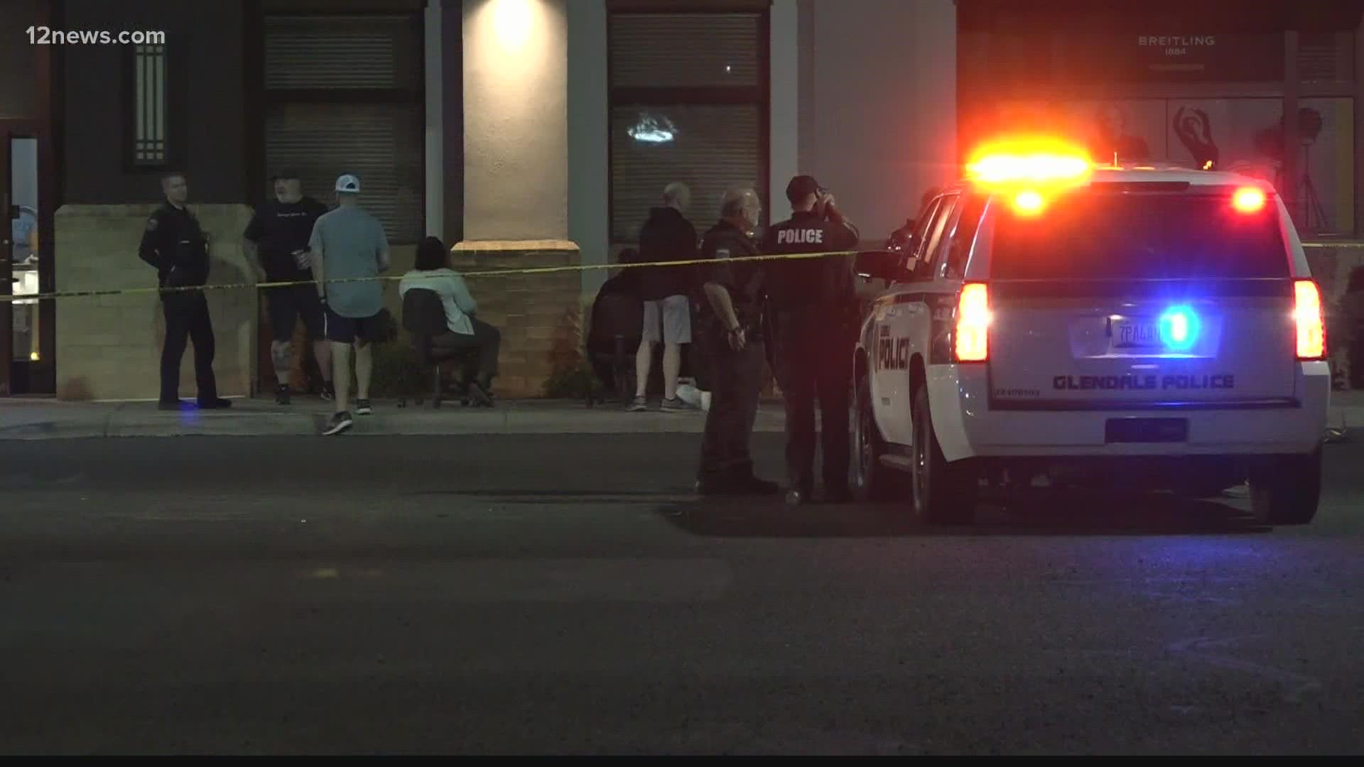 Police say nine employees and customers were held hostage Wednesday night as the store was robbed of more than $1.5 million in jewelry.
