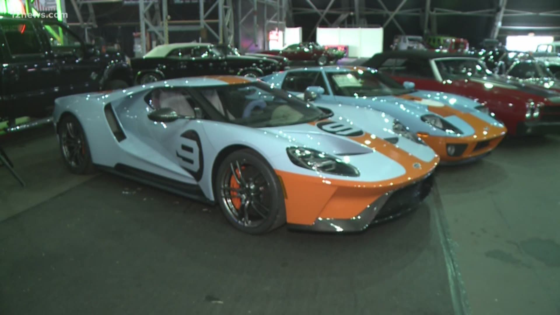 Before the cars go on sale, 12 News is getting a preview of the rarest and priciest cars.