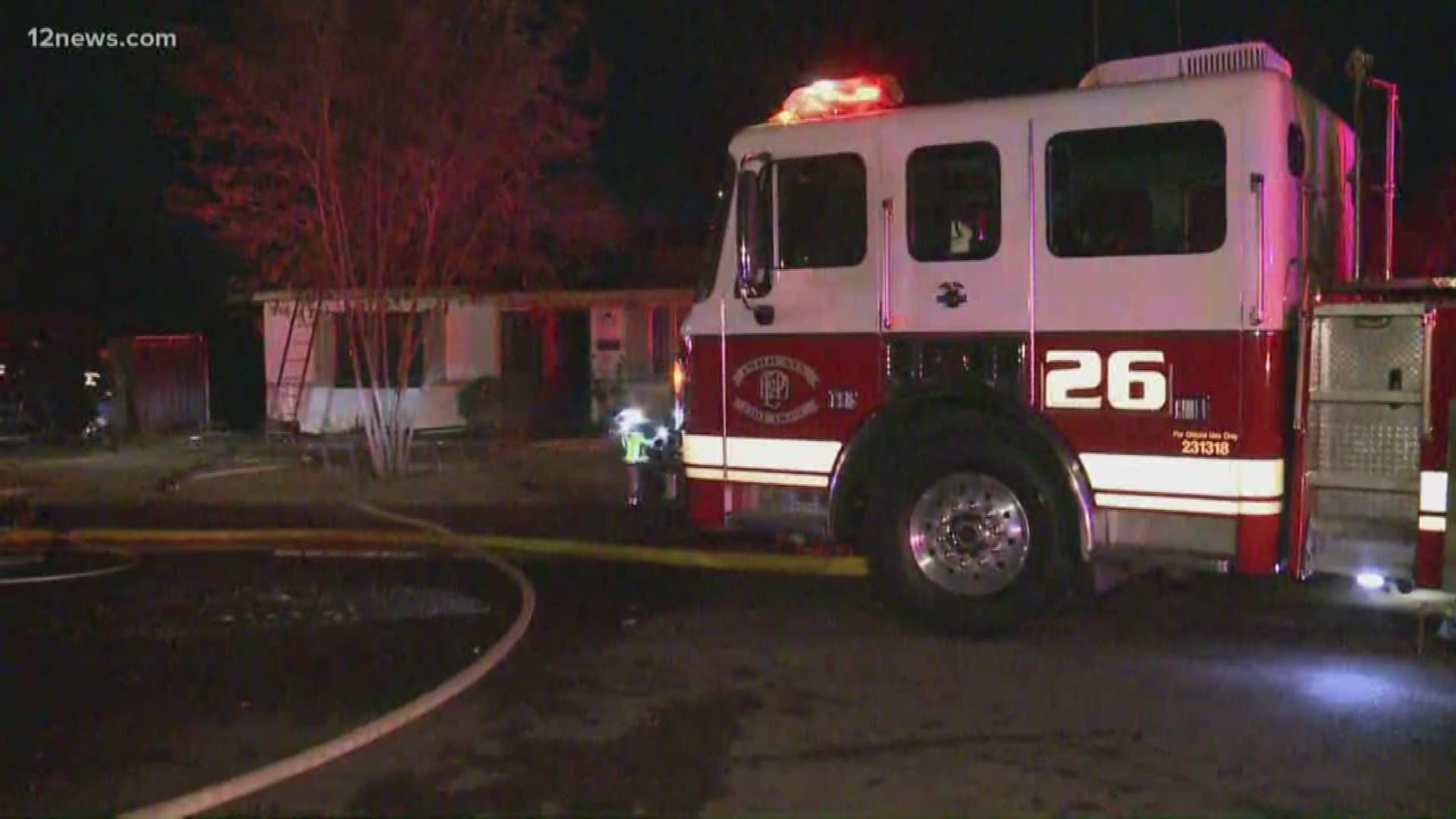 Fire breaks out at Phoenix home, spreads to neighboring house | 12news.com
