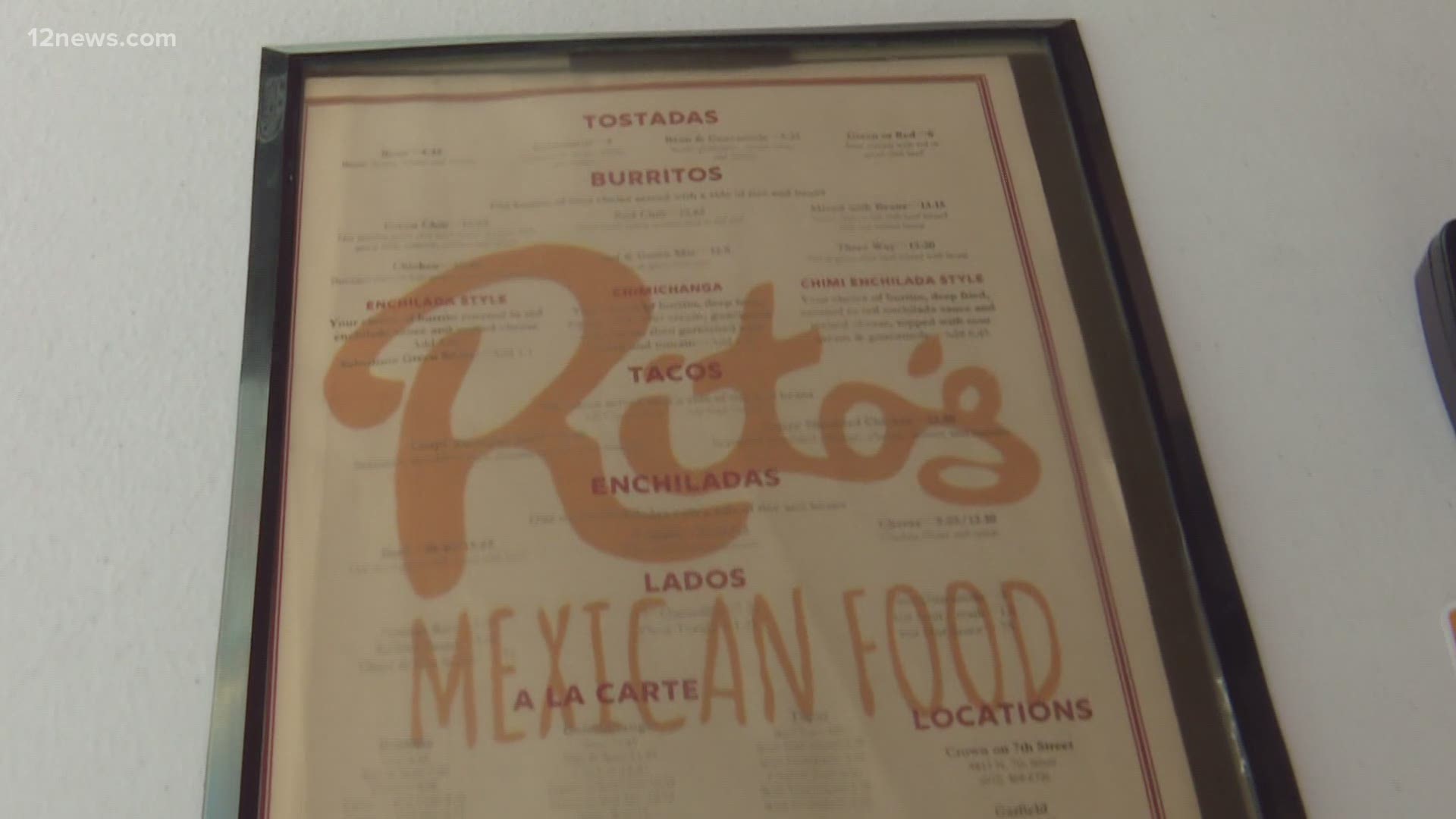 Generations of one family have kept up Rito's Restaurant in the Garfield neighborhood. This Phoenix spot has kept it authentic.