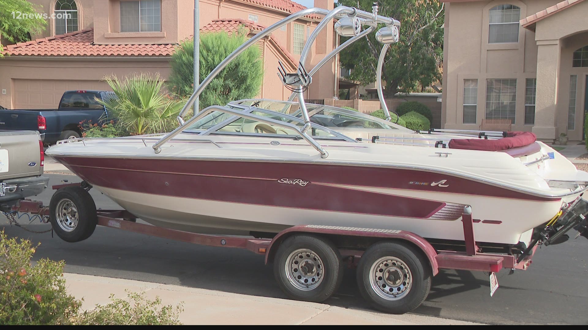 With the help of neighbors, social media and an alert Tempe cop, a Valley family’s boat is back and the suspect is behind bars.