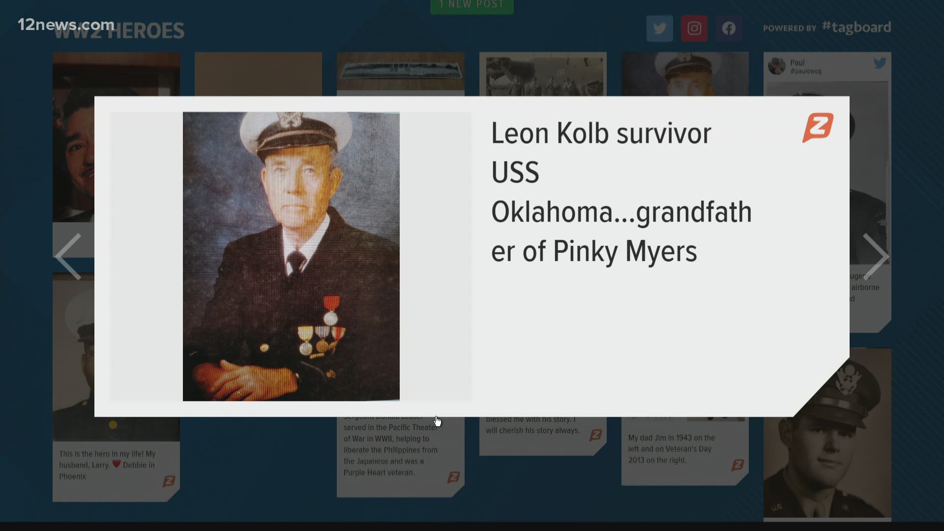 We want to recognize the World War II heroes in your life.