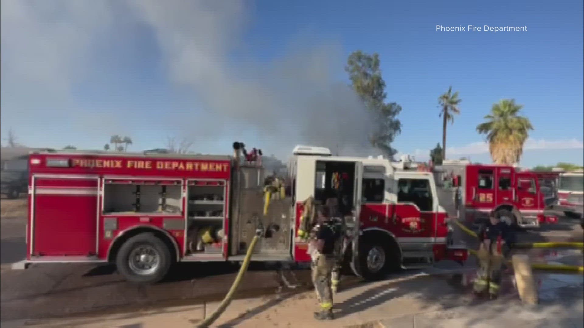 A spokesperson said the Phoenix Fire Department has responded to 27 fires since July 1.