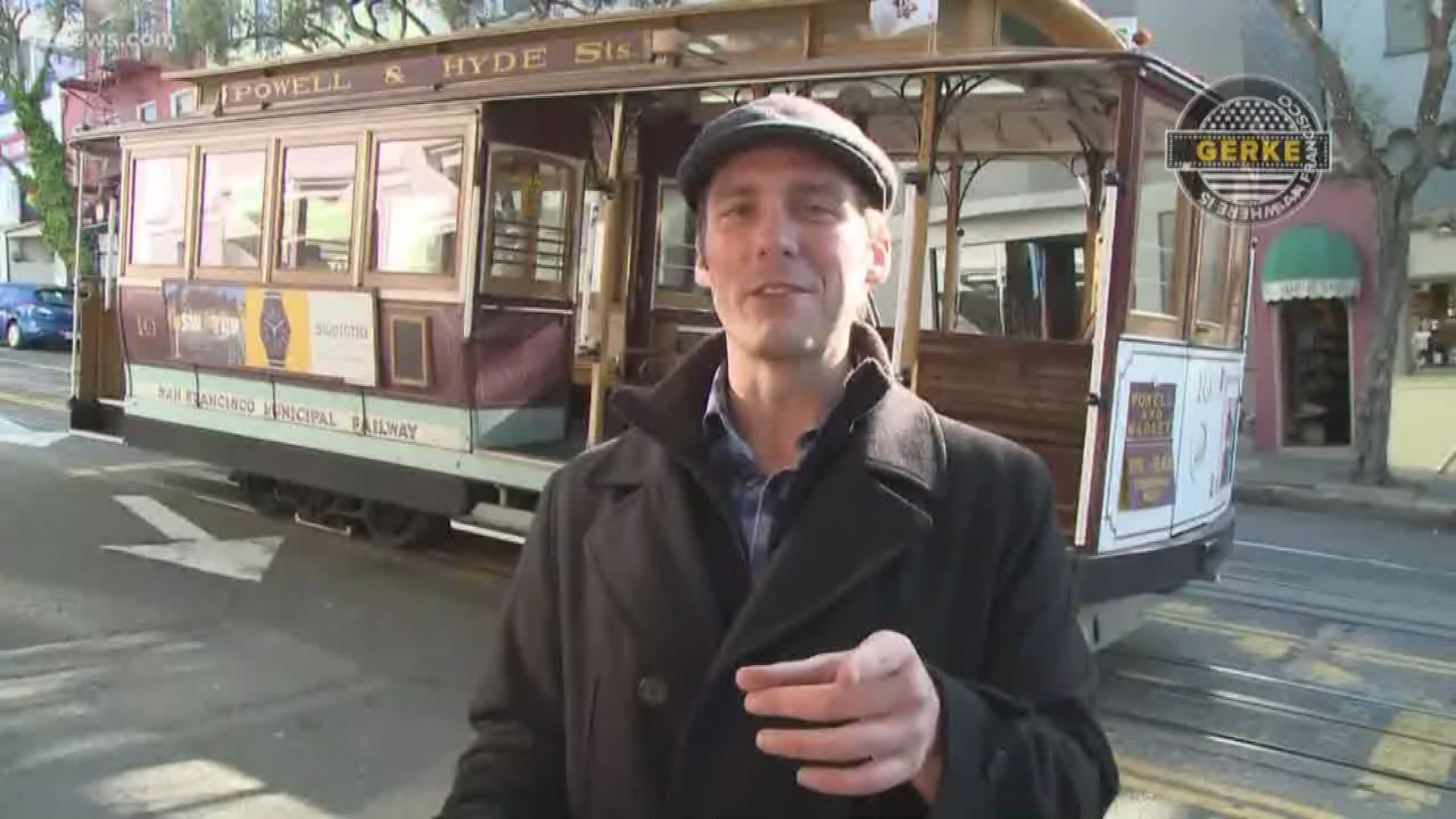 The cable cars are a popular mode of transportation in San Francisco.