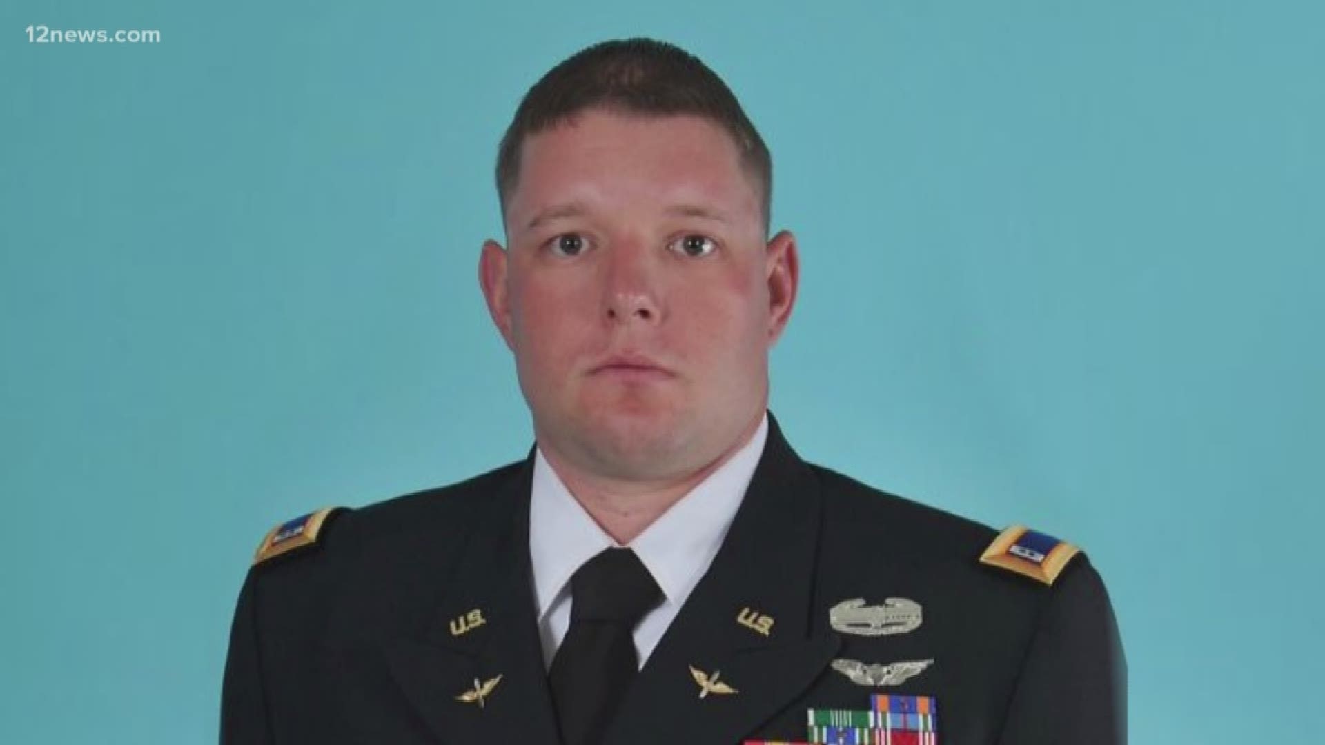 Chief Warrant Officer 3 Taylor Galvin was in a helicopter in a Baghdad that fell from the sky on an overnight raid against an ISIS target. He was killed in action.