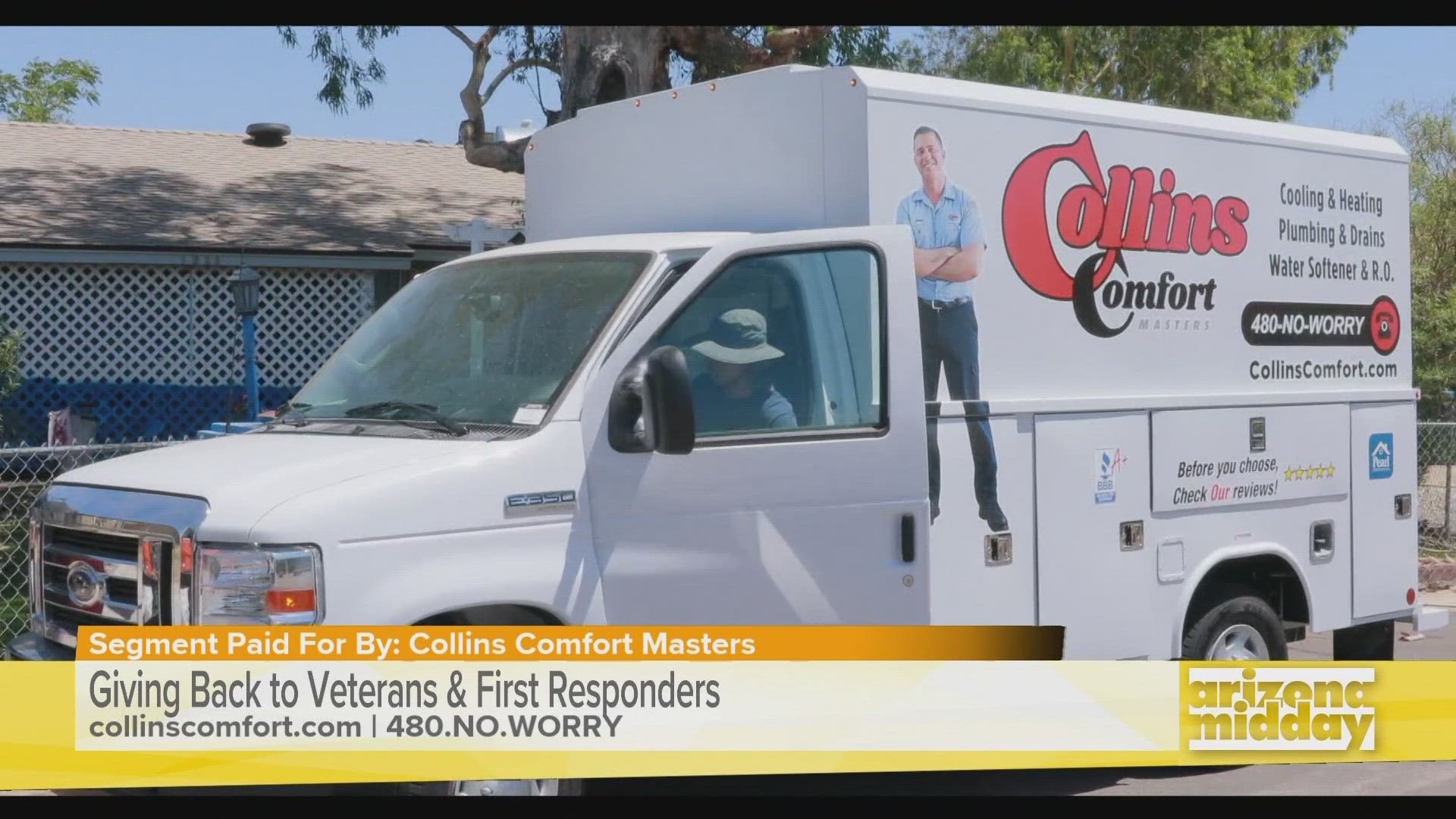 Local air conditioning company helping veterans in the community |  12news.com