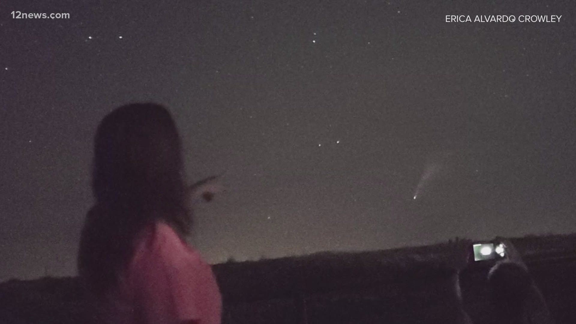Share your photos of the NEOWISE comet in the 12 News app. Download it at 12News.com/App.