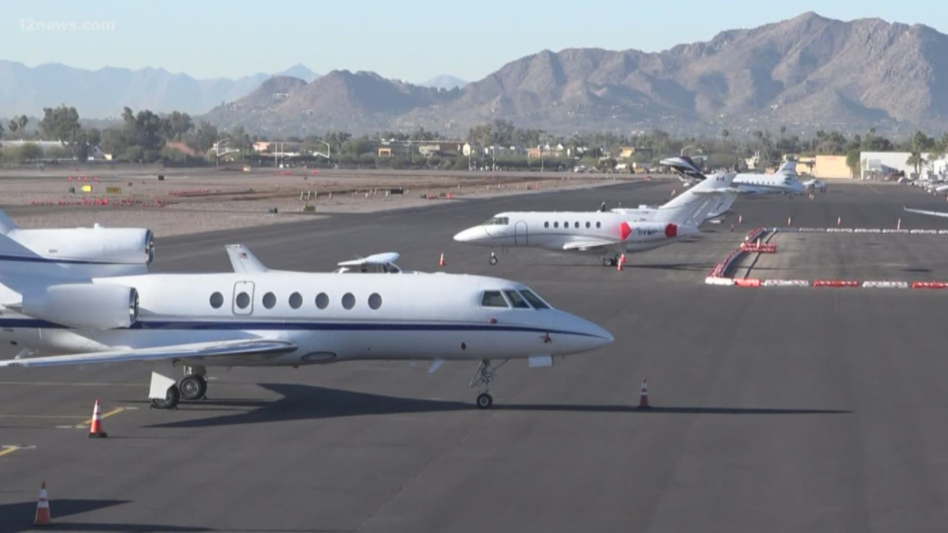 12 News gets a behind-the-scenes look inside a $24 million private jet in Scottsdale.