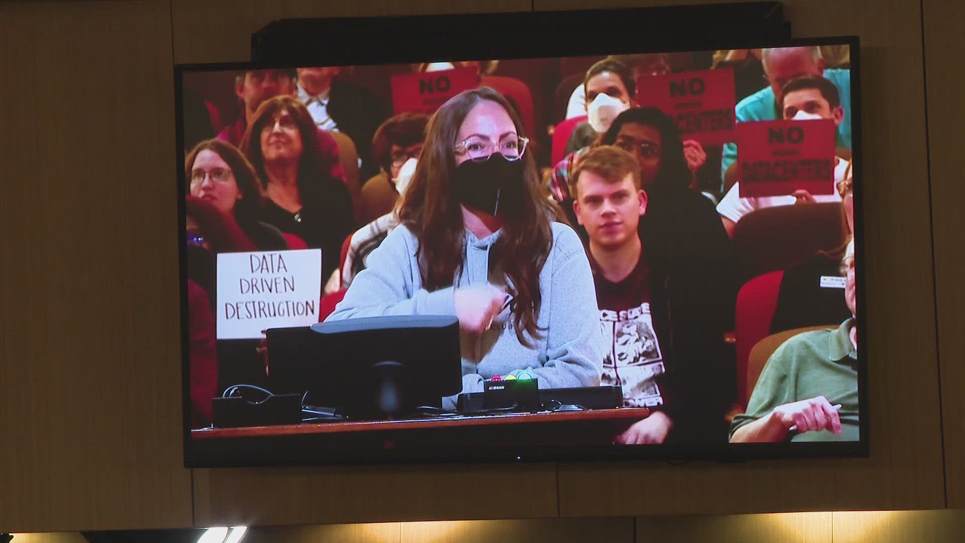 The city council voted unanimously on Thursday night not to move forward on a proposed AI data center after many residents voiced their dissent. 