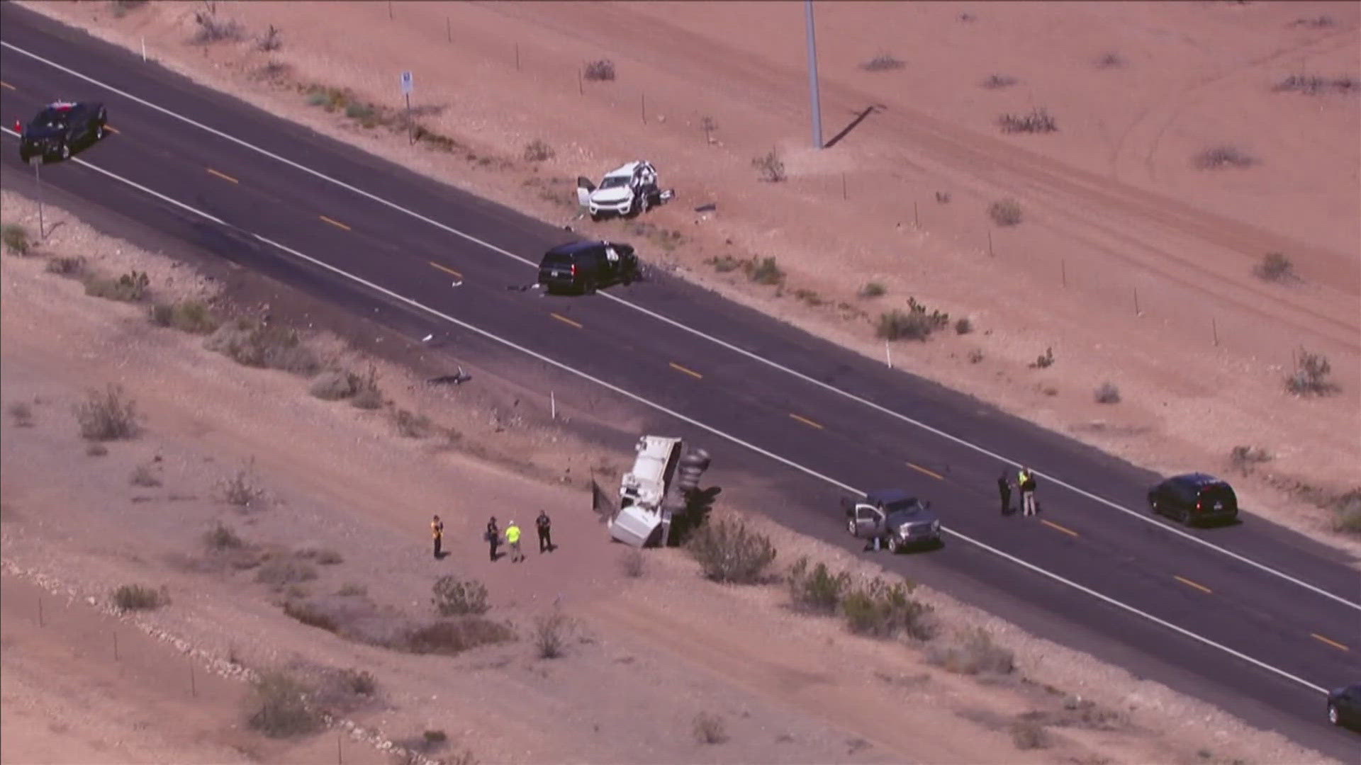 1 dead, teen seriously injured in crash involving dump truck near Lake ...
