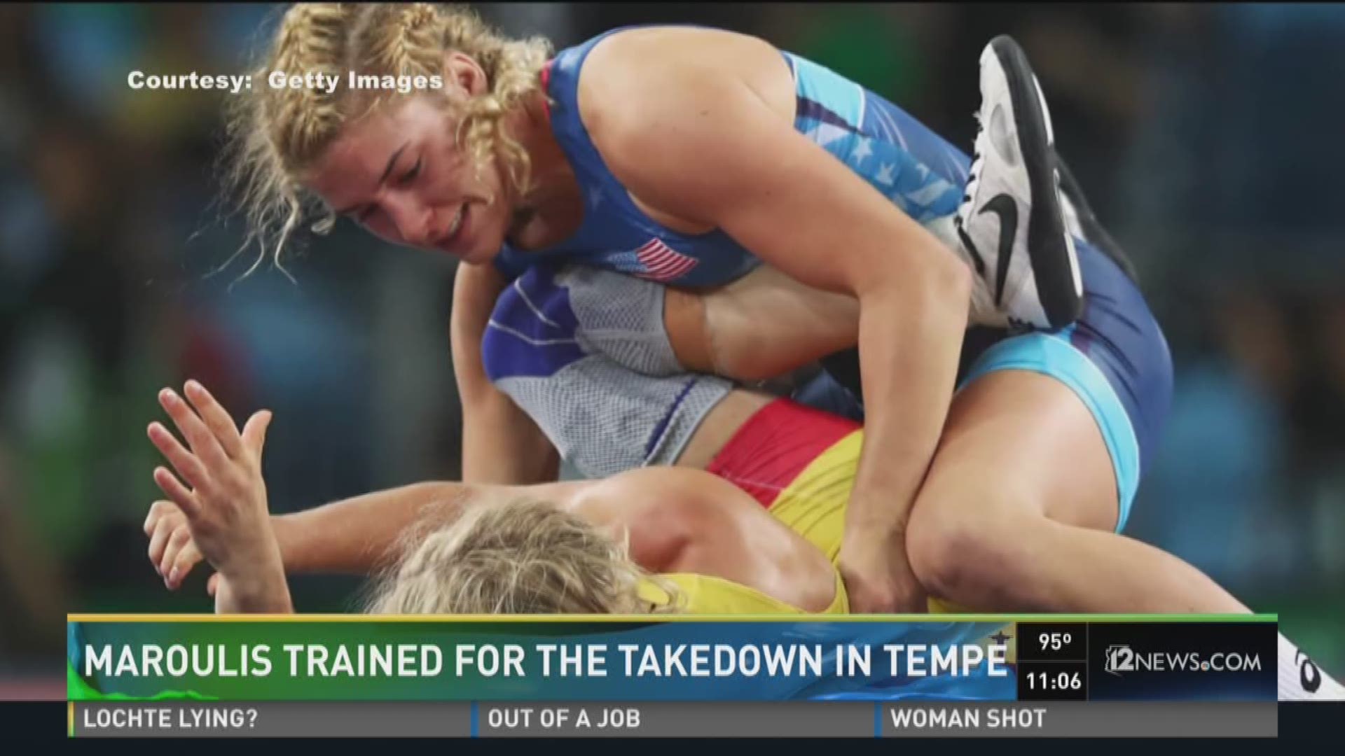 Helen Maroulis, first U.S. woman to win gold for wrestling