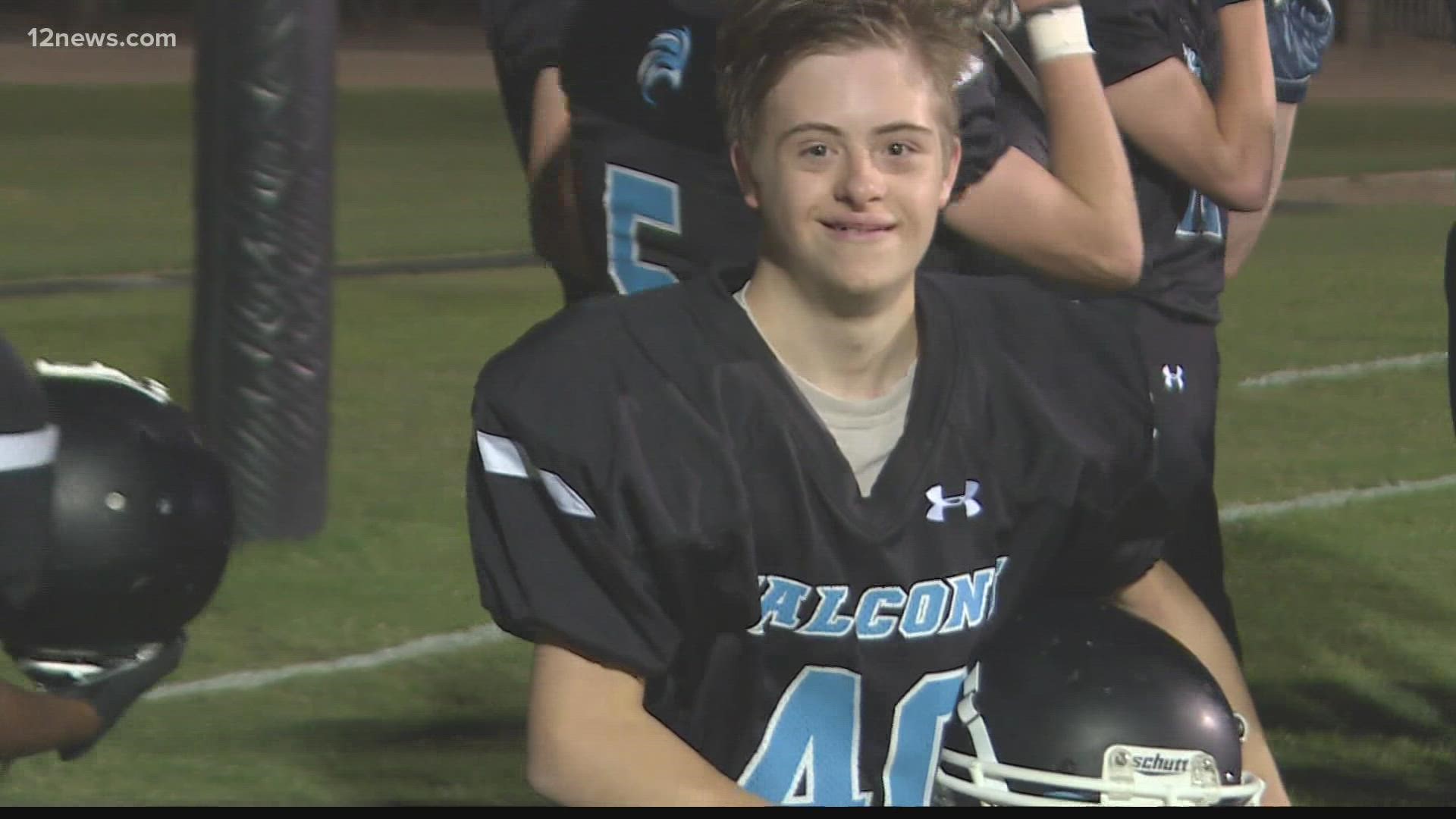 Friday night might be all about the scores and highlights for high school football players, but sometimes it's the stories that make the most impact.