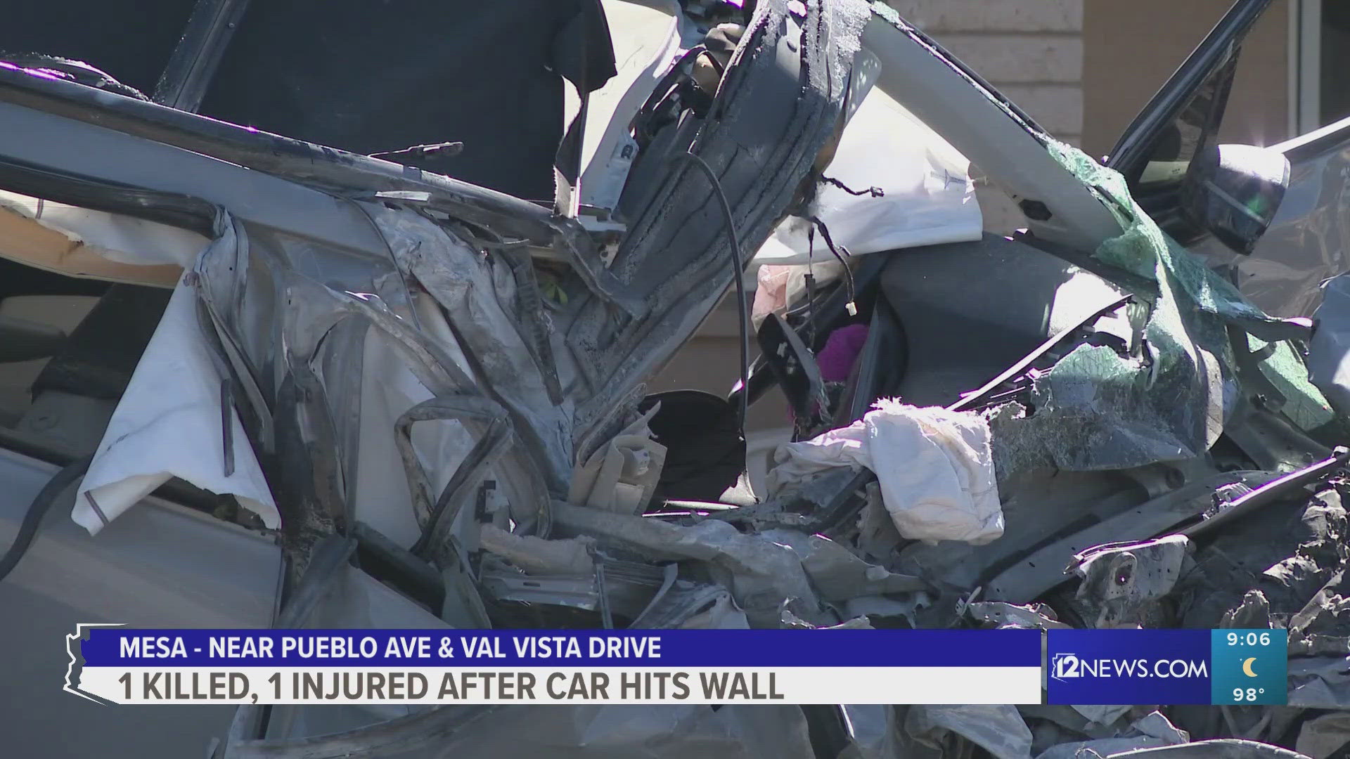 One person died at the scene and one person was rushed to the hospital with serious injuries. 