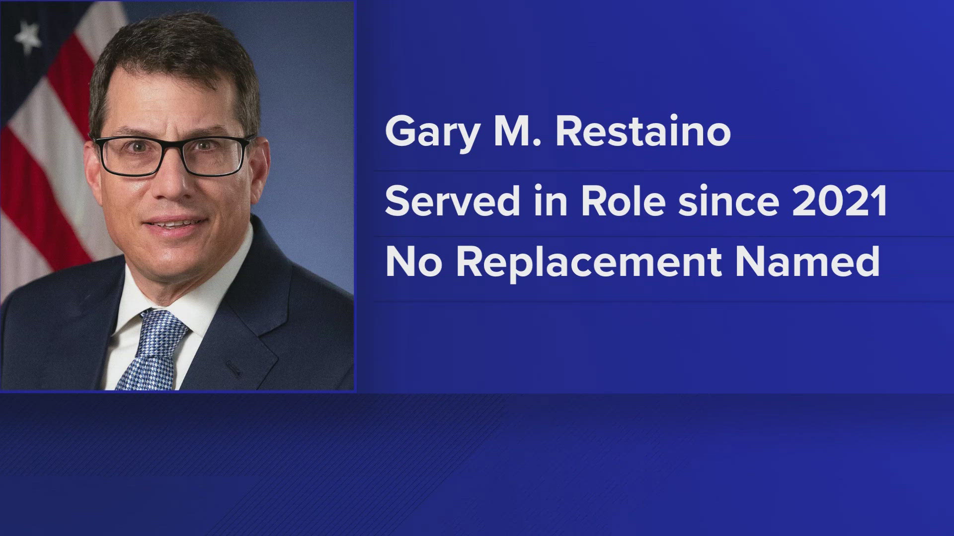 United States Attorney Gary M Restaino was appointed by President Biden.