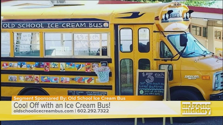 Cool off with the Old School Ice Cream Bus!