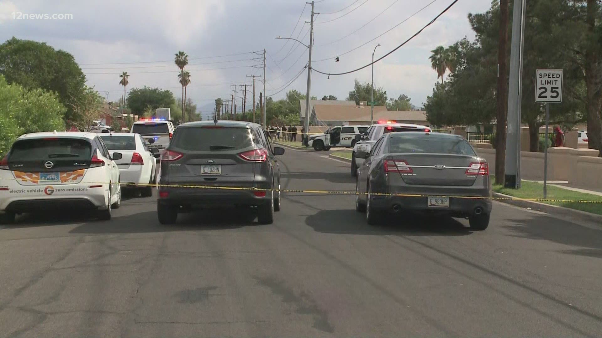 The shooting happened near 61st and Glendale avenues.