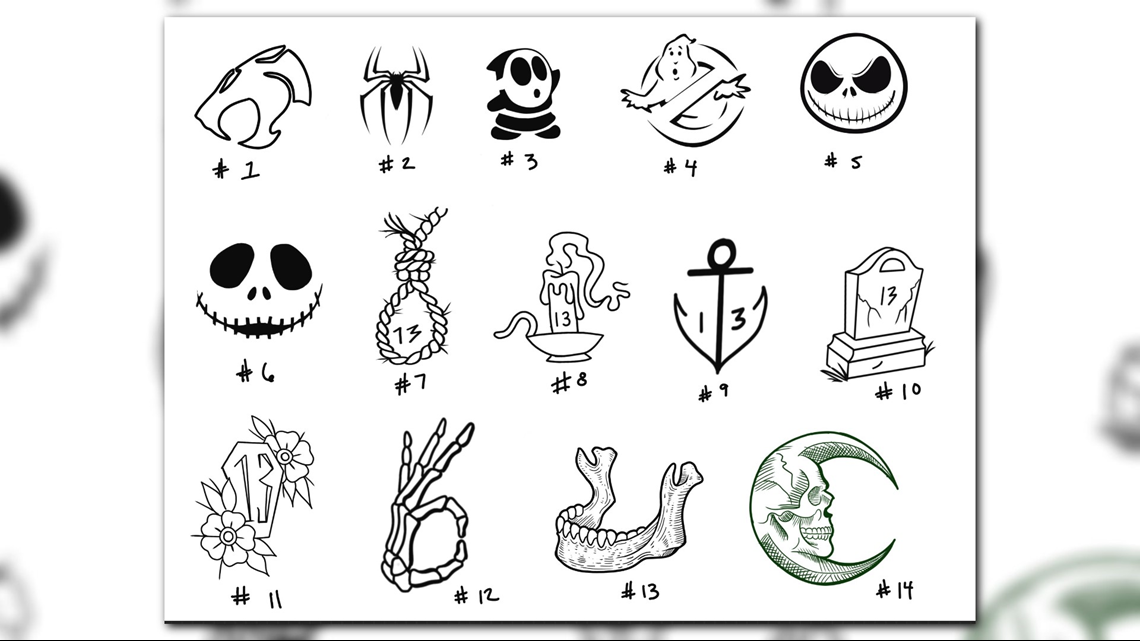 Friday the 13th Tattoo Deals Where to Find 13 Tattoos  Money