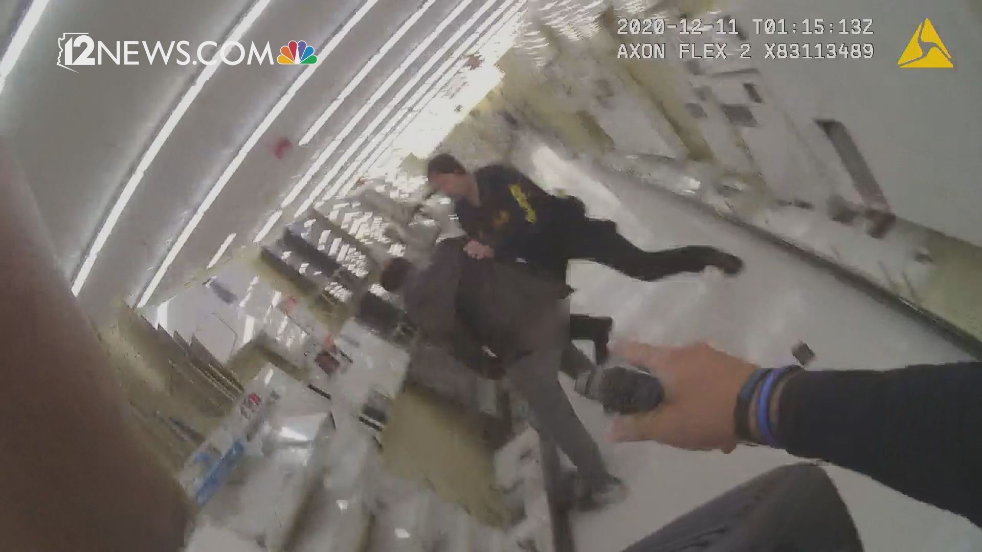 Body Camera Video Released From Lake Havasu City Police Shooting Inside