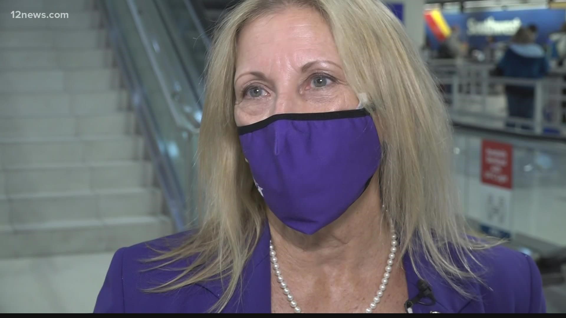 This year, the Navigator program at Phoenix Sky Harbor is celebrating 21 years and Diane Hansen has been with them for 17 of those years.