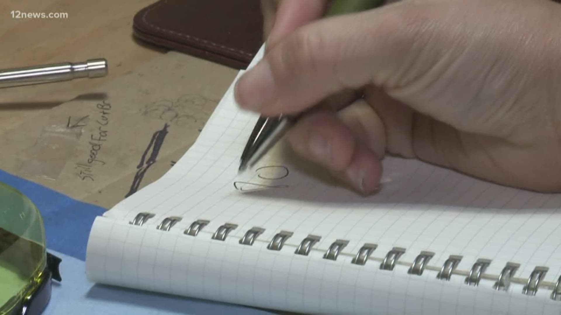 Tuff Writer in Phoenix is producing high-quality, luxury pens in the Valley. Monica Garcia has the details.