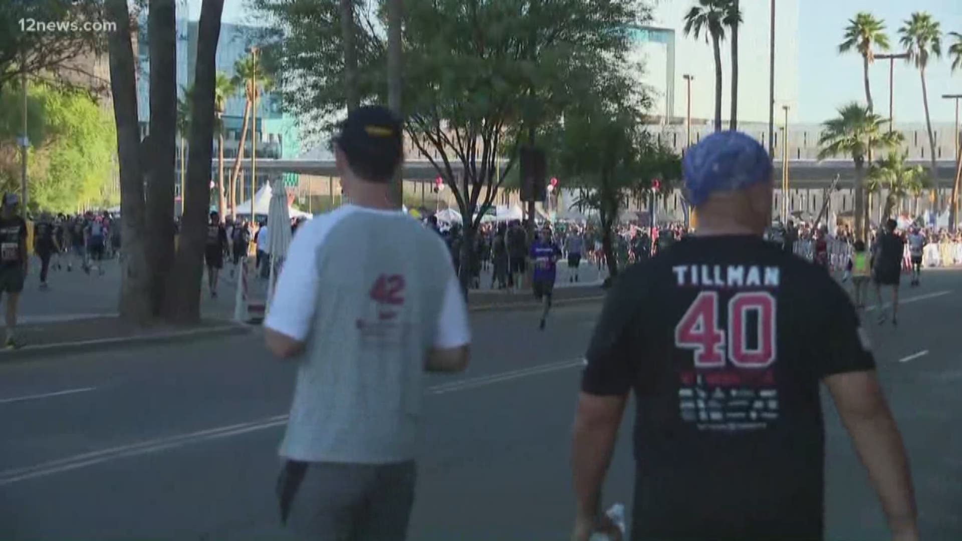 Shortly before the Pat's Run in Tempe, AZ on Sat. April 27, 2019
