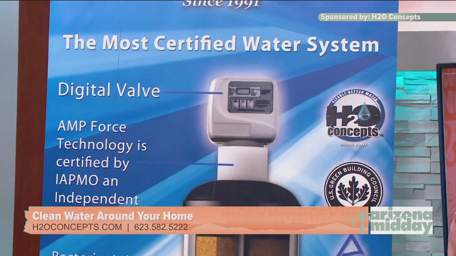 Derk Chamberlin, an independent water consultant, shares how an H2O Concepts home water system can help filter what's coming out of your faucet.