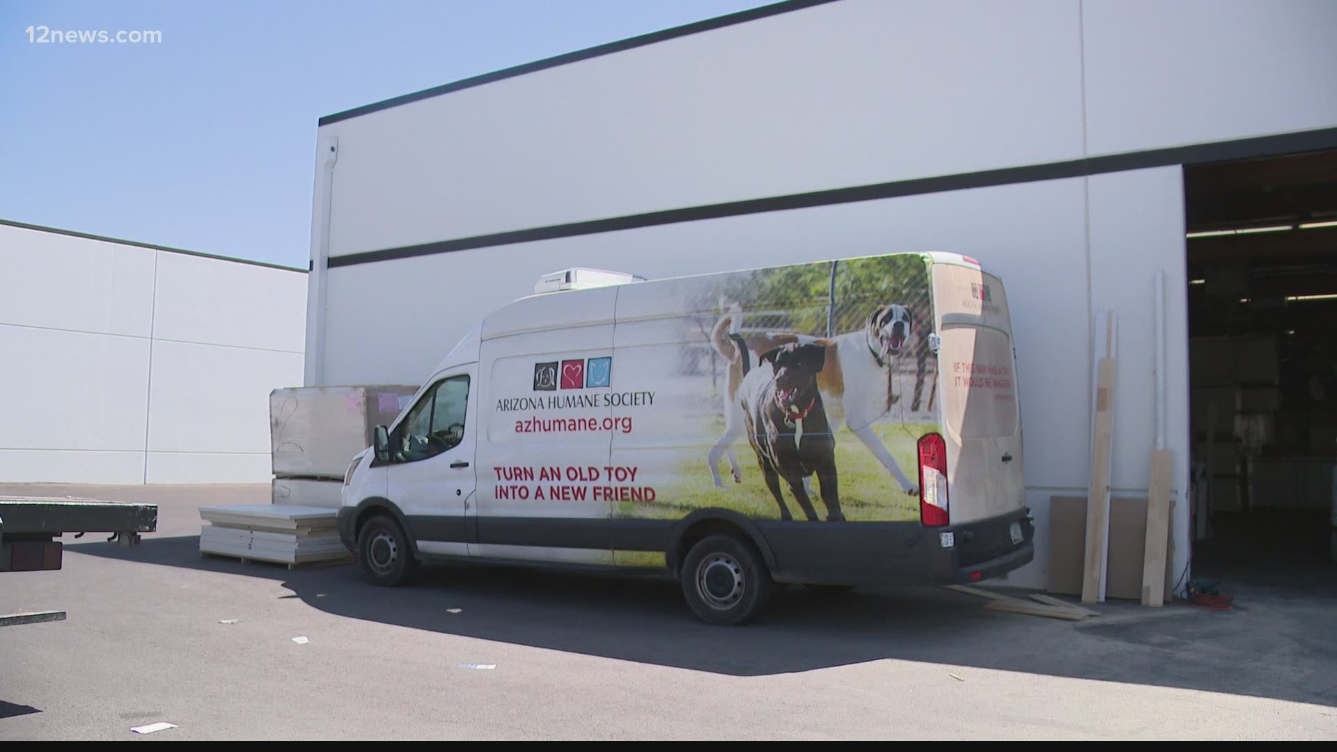 A van used to transport dogs and cats from the humane society was stolen by a man on the run. The van has been found following a bizarre chain of events.