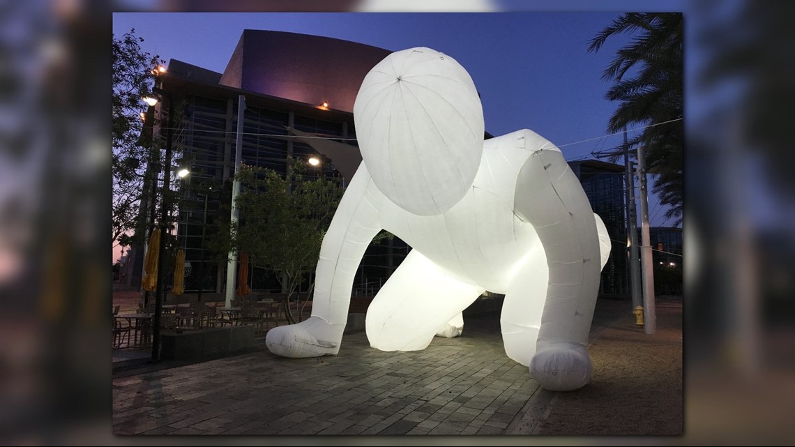 Inflatable sculptures take over Mesa Arts Center