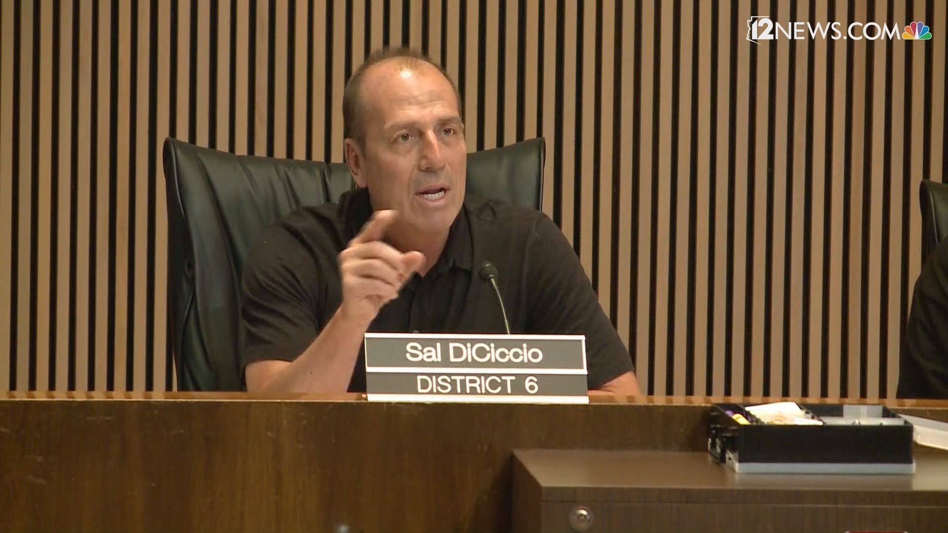At a Phoenix city council meeting Wednesday, members of the public had the opportunity to address the city council about the now-viral shoplifting incident involving a Phoenix couple and Phoenix PD. In the middle of public comments, Phoenix City Councilman Sal DiCiccio addressed the public, shouting that they were anarchists and he did not appreciate them calling the police names. Members of the public began shouting back in an exchange that lasted about two minutes.