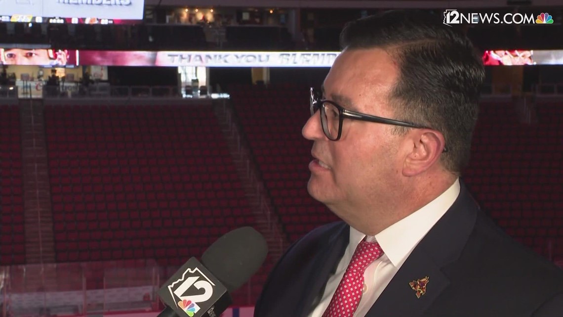 Coyotes CEO Xavier Gutierrez talks about team's move to Tempe